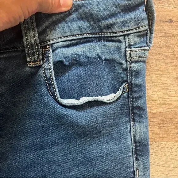 American Eagle Hi Rise Jegging Next Level Stretch Denim Jeans Womens Size 8 - Picture 7 of 12